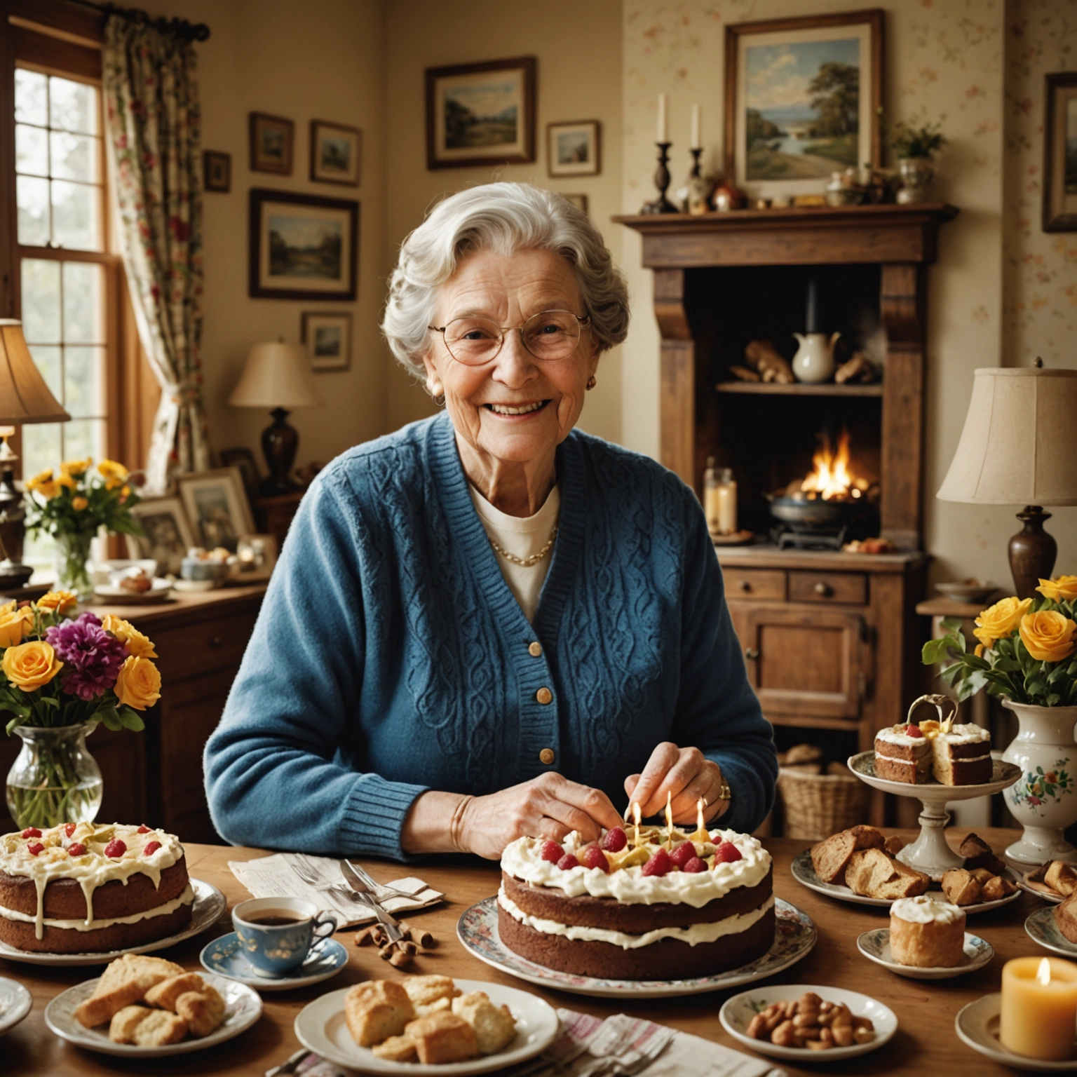 Поздравления с Днем рождения бабушке: Душевные поздравления и открытки для бабушки
